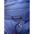 Balo Chanel Lambskin Quilted Small Urban Spirit Blue