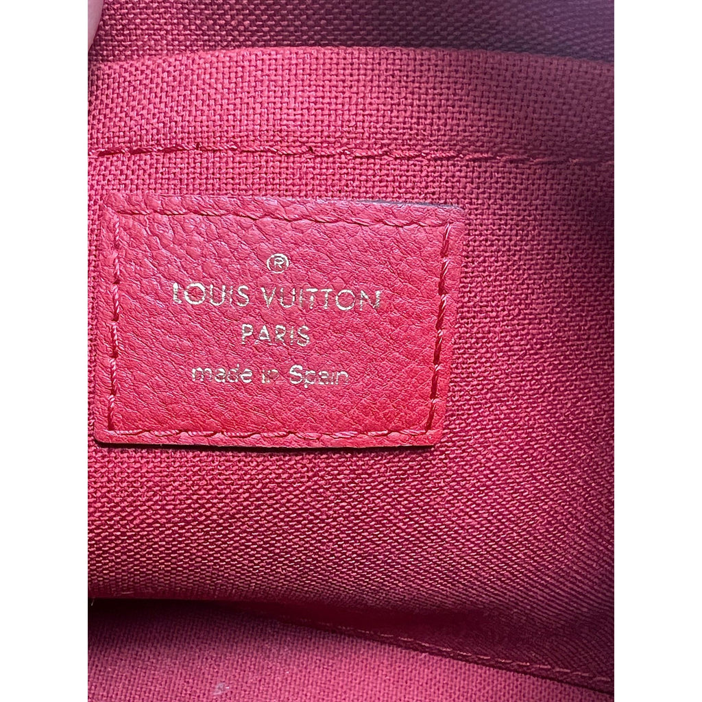 Túi đeo chéo LOUIS VUITTON Pallas Monogram Clutch Cherry