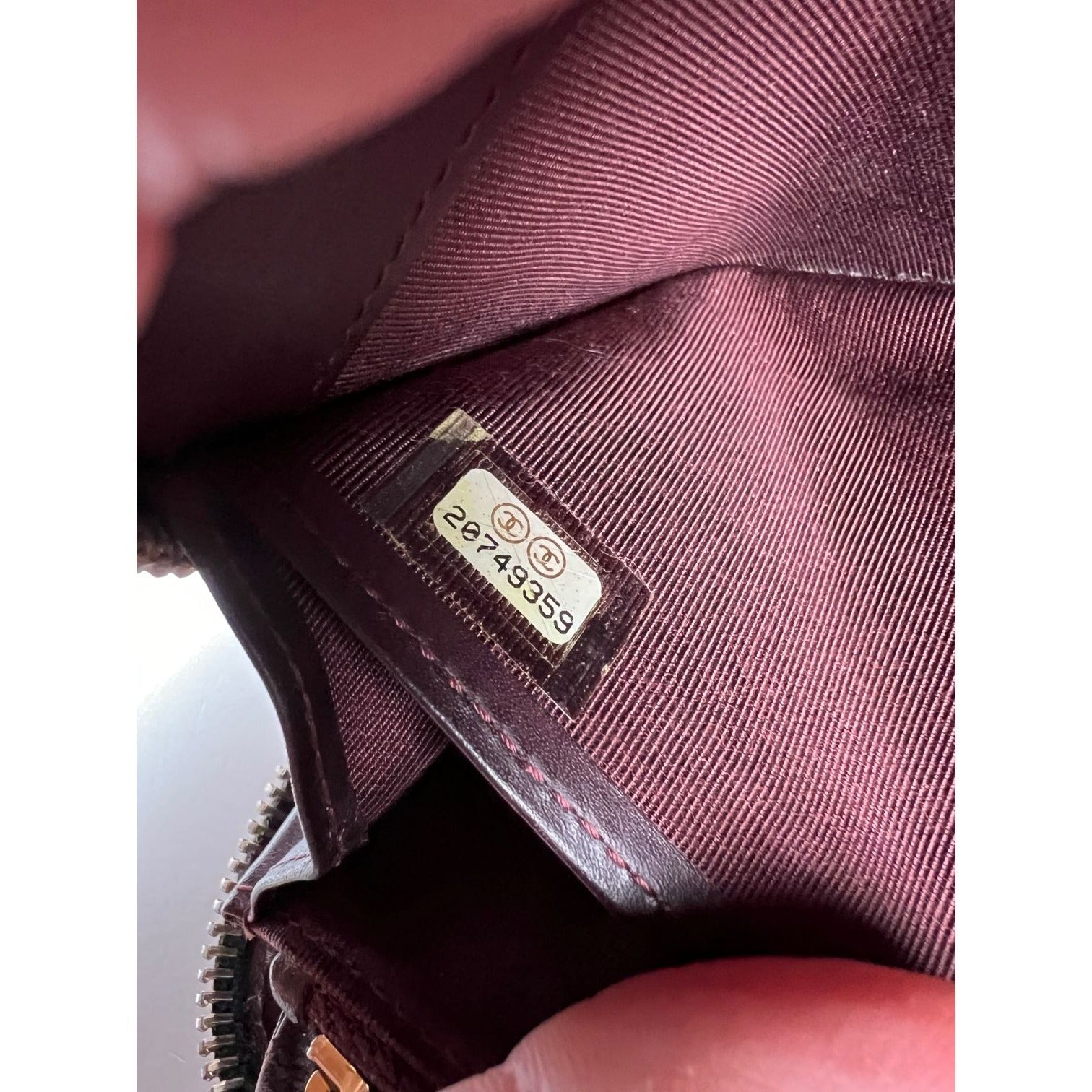 Ví Chanel Caviar Quilted Large Gusset Zip Around Black