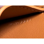 Celine Smooth Calfskin Tabou Clutch on Strap Tan Shoulder Bag