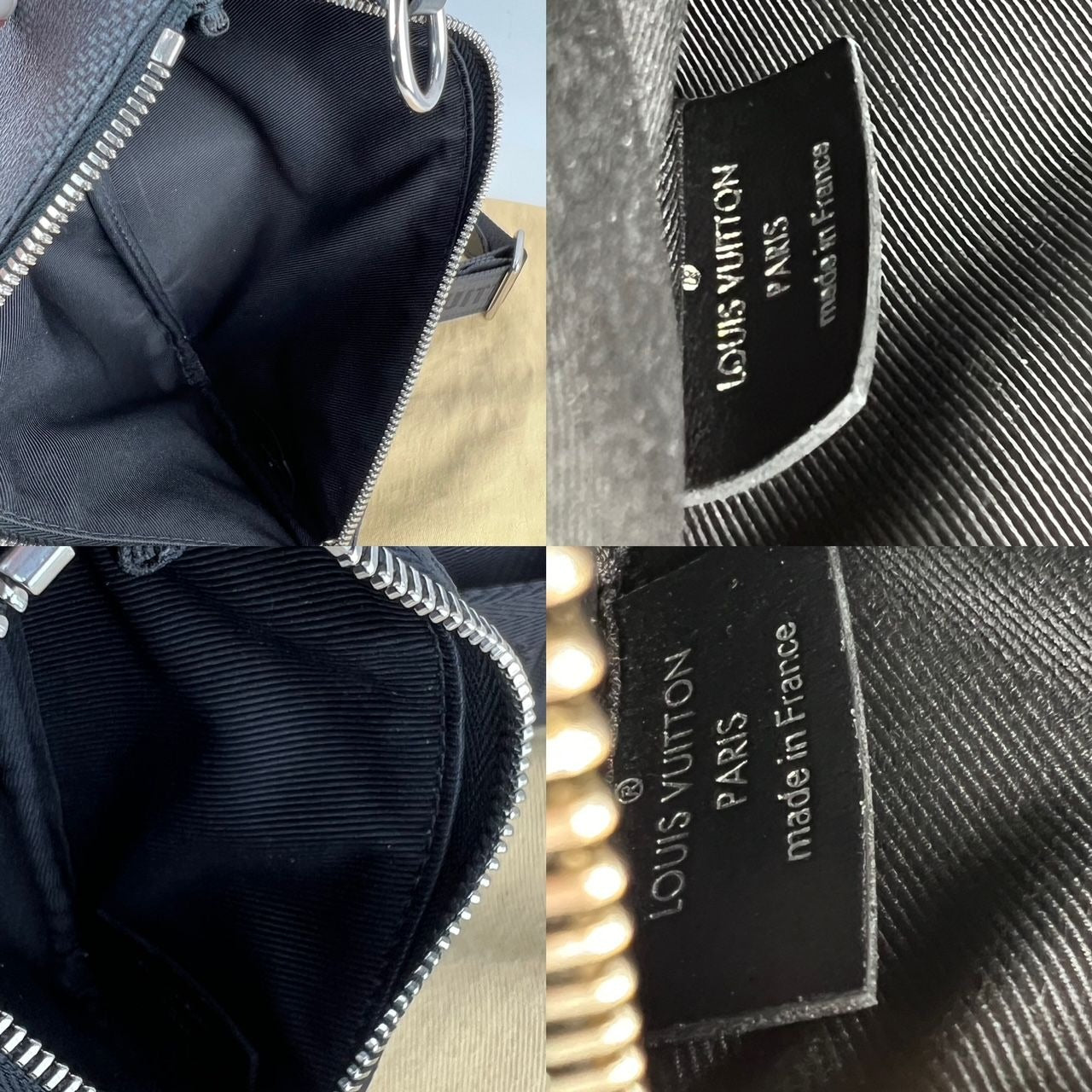 Túi xách nam LOUIS VUITTON Trio Messenger Damier Graphite