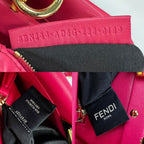 Túi đeo vai Fendi Mini Peekaboo màu hồng bằng da