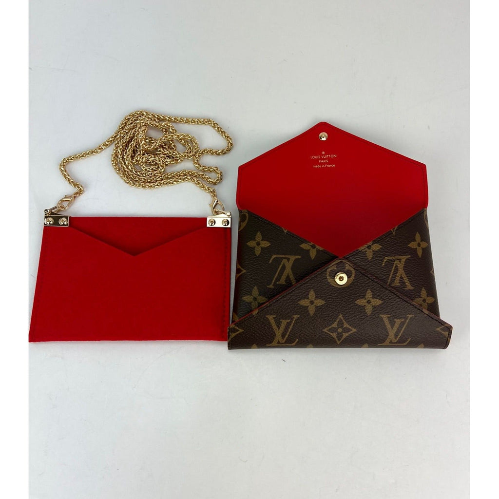 Túi đeo chéo cỡ vừa LOUIS VUITTON Kirigami Pochette màu đỏ