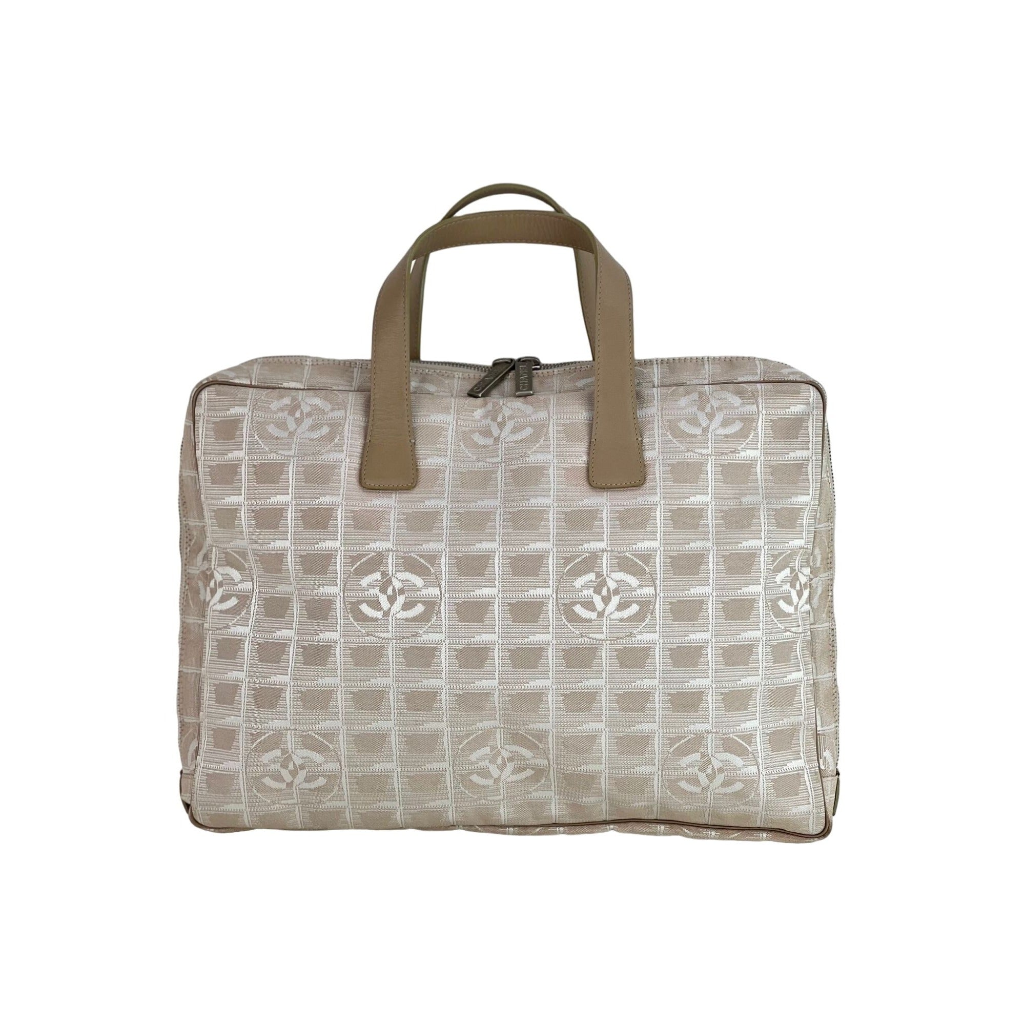 Túi xách du lịch Chanel Canvas Nylon Attache