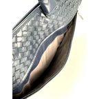 Túi đựng tài liệu có khóa kéo hàng đầu của Bottega Veneta Intrecciato