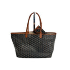 Túi tote màu đen GOYARD St. Louis Goyardine PM