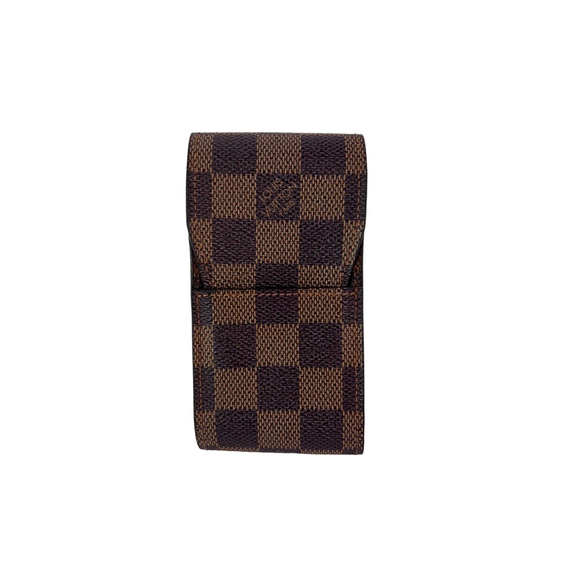 Túi đựng mỹ phẩm đựng thẻ thuốc lá LOUIS VUITTON Damier Ebene