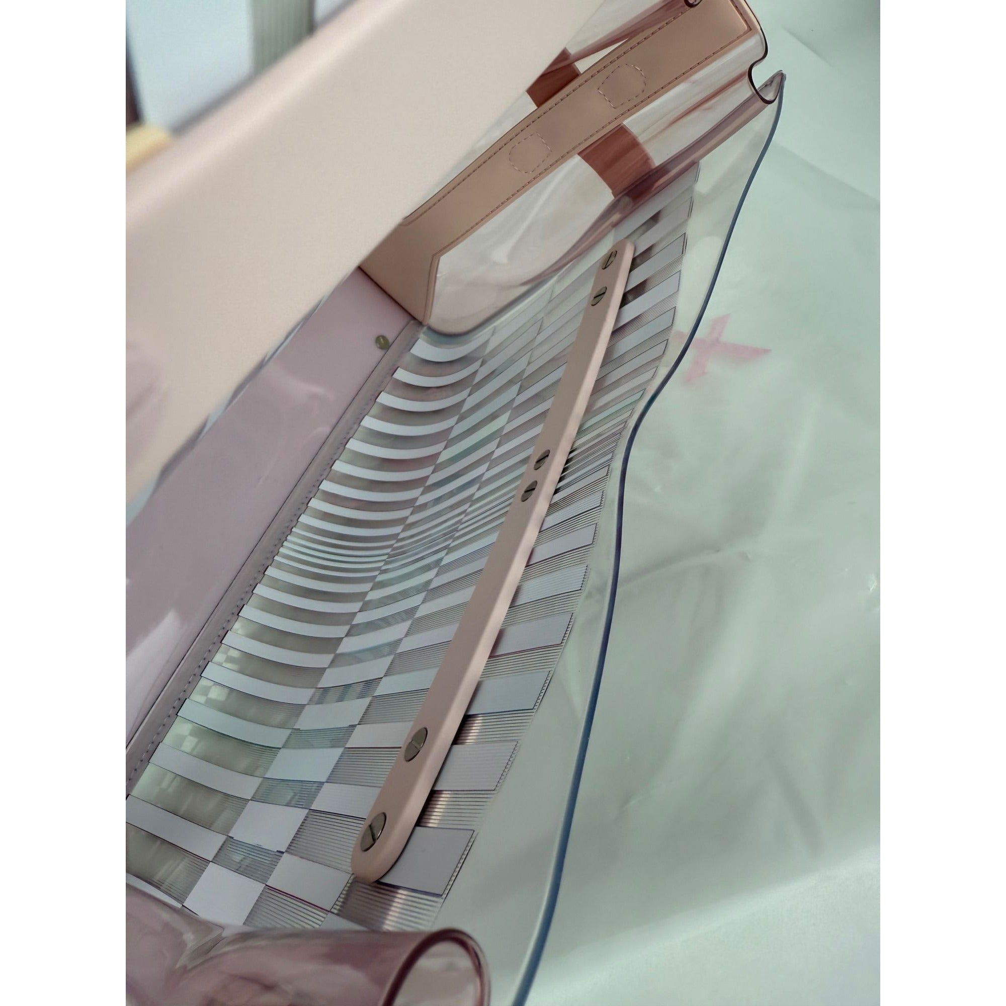 Delvaux PVC Tempete The Eye Catcher Multicolor Satchel Bag