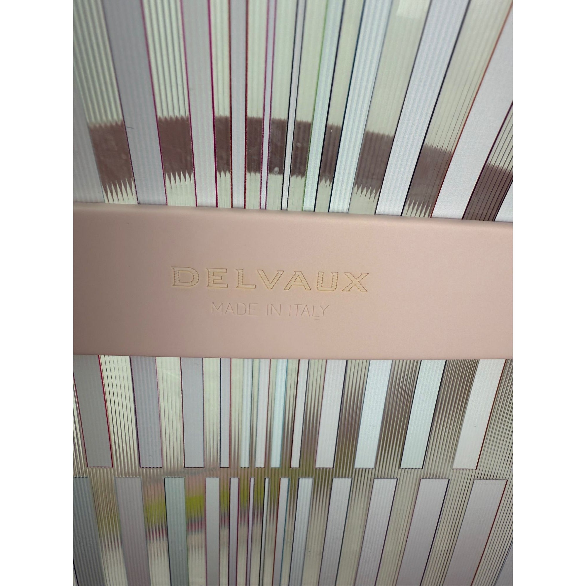 Delvaux PVC Tempete The Eye Catcher Multicolor Satchel Bag