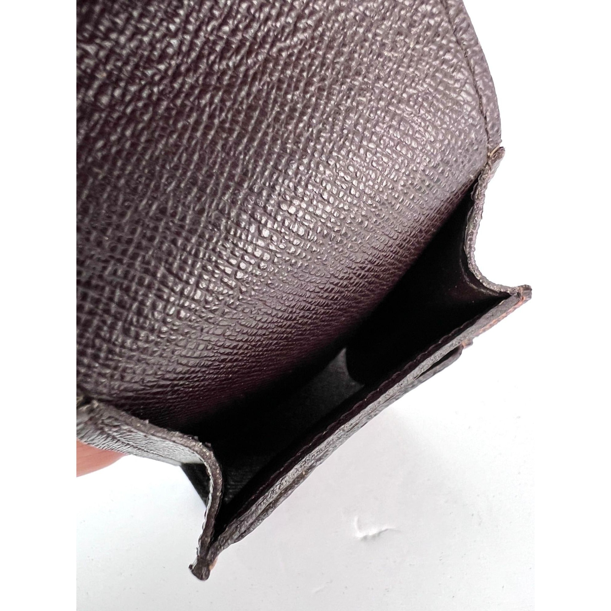 Túi đựng mỹ phẩm đựng thẻ thuốc lá LOUIS VUITTON Damier Ebene