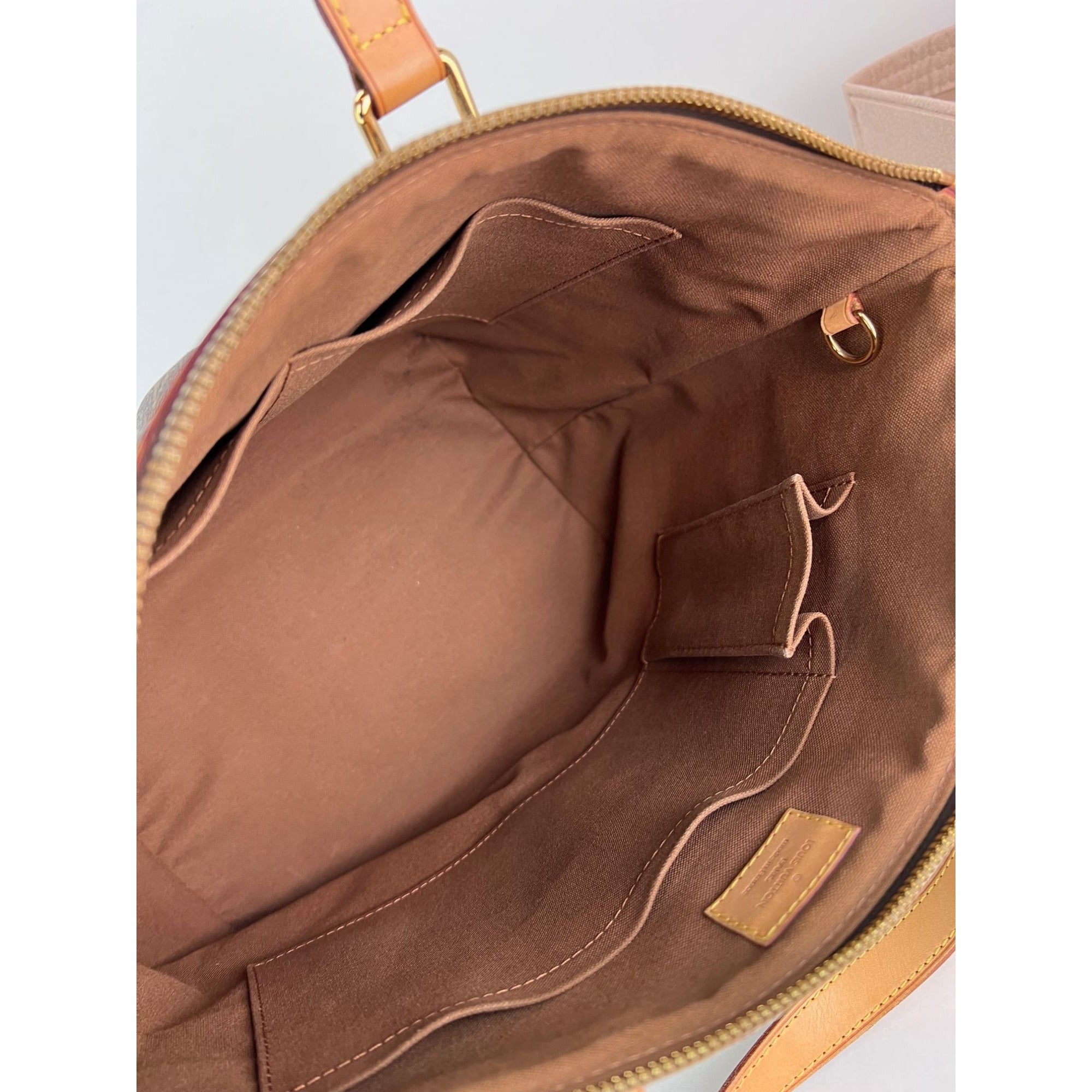 Louis Vuitton Palermo PM Monogram Zippered Tote Bag
