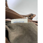 Túi đeo vai màu nâu Bottega Veneta Roma Intrecciato Nappa