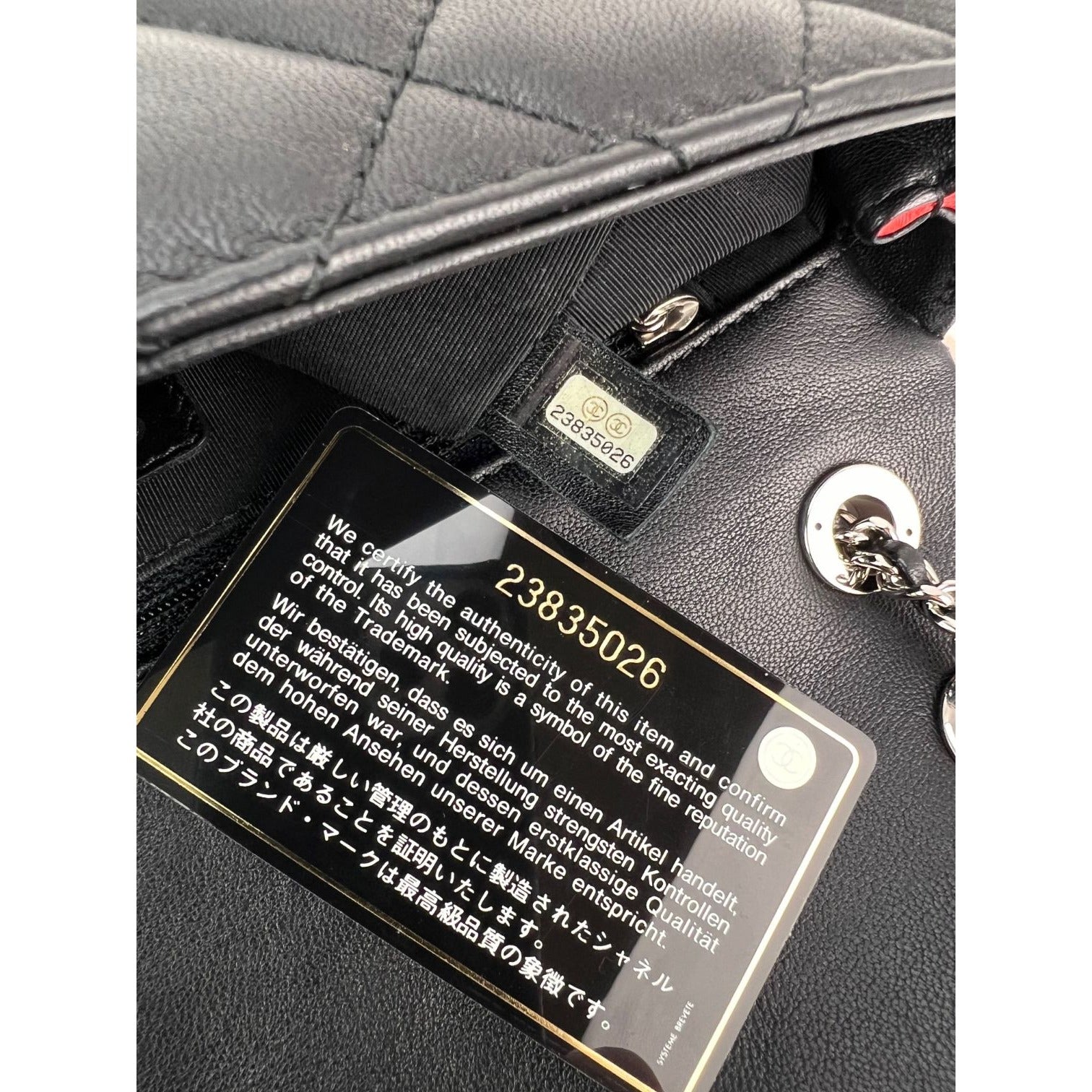 Túi Chanel Lambskin Plexiglass Quilted Medium Cuba Color Flap