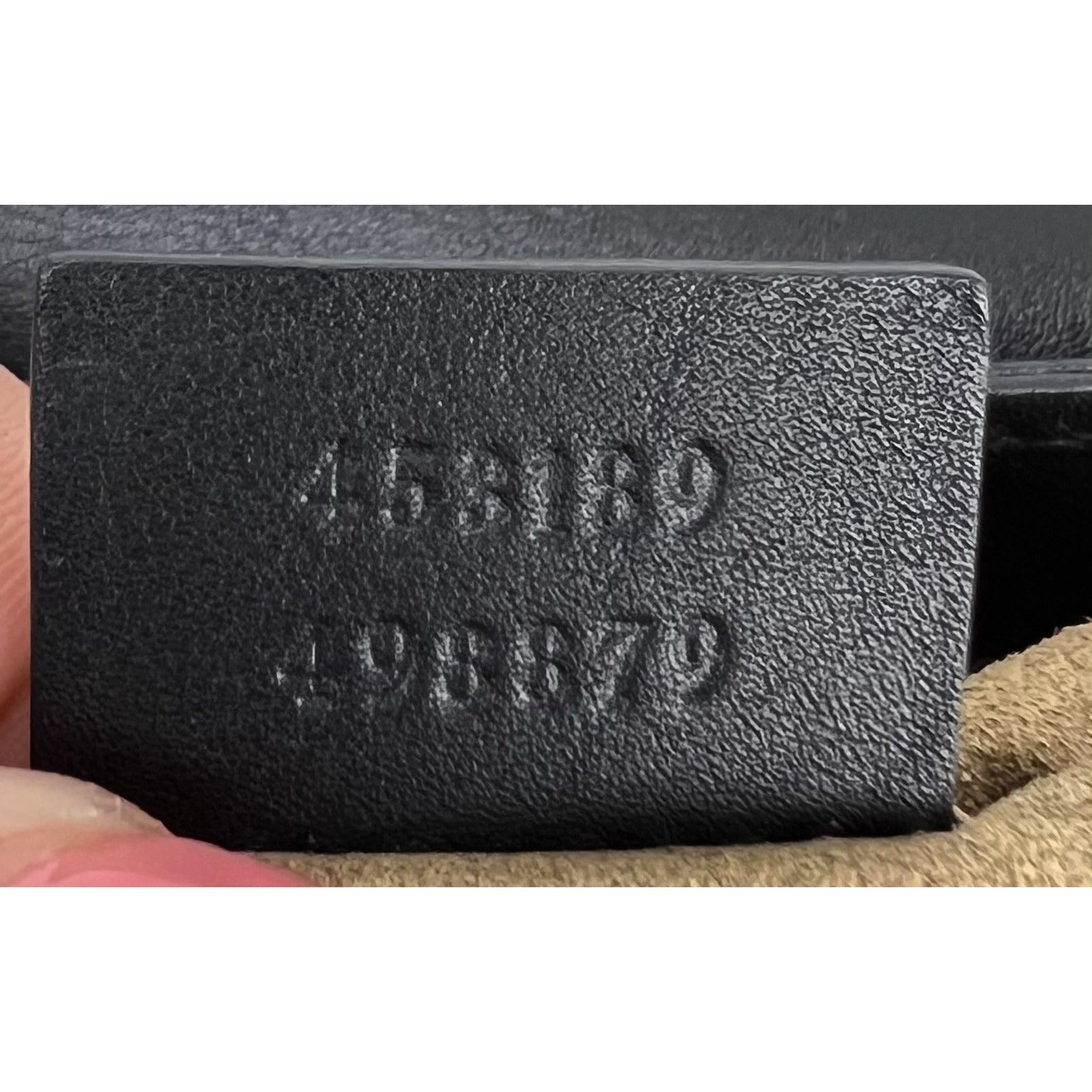 Túi đeo vai Gucci GG Supreme Web Padlock màu đen