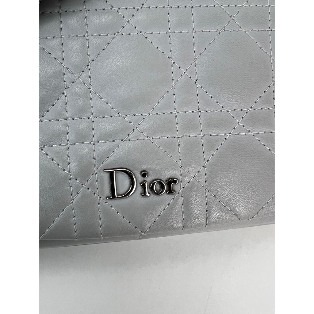 Túi đeo chéo máy ảnh nhỏ Christian Dior Da cừu Cannage Stardust