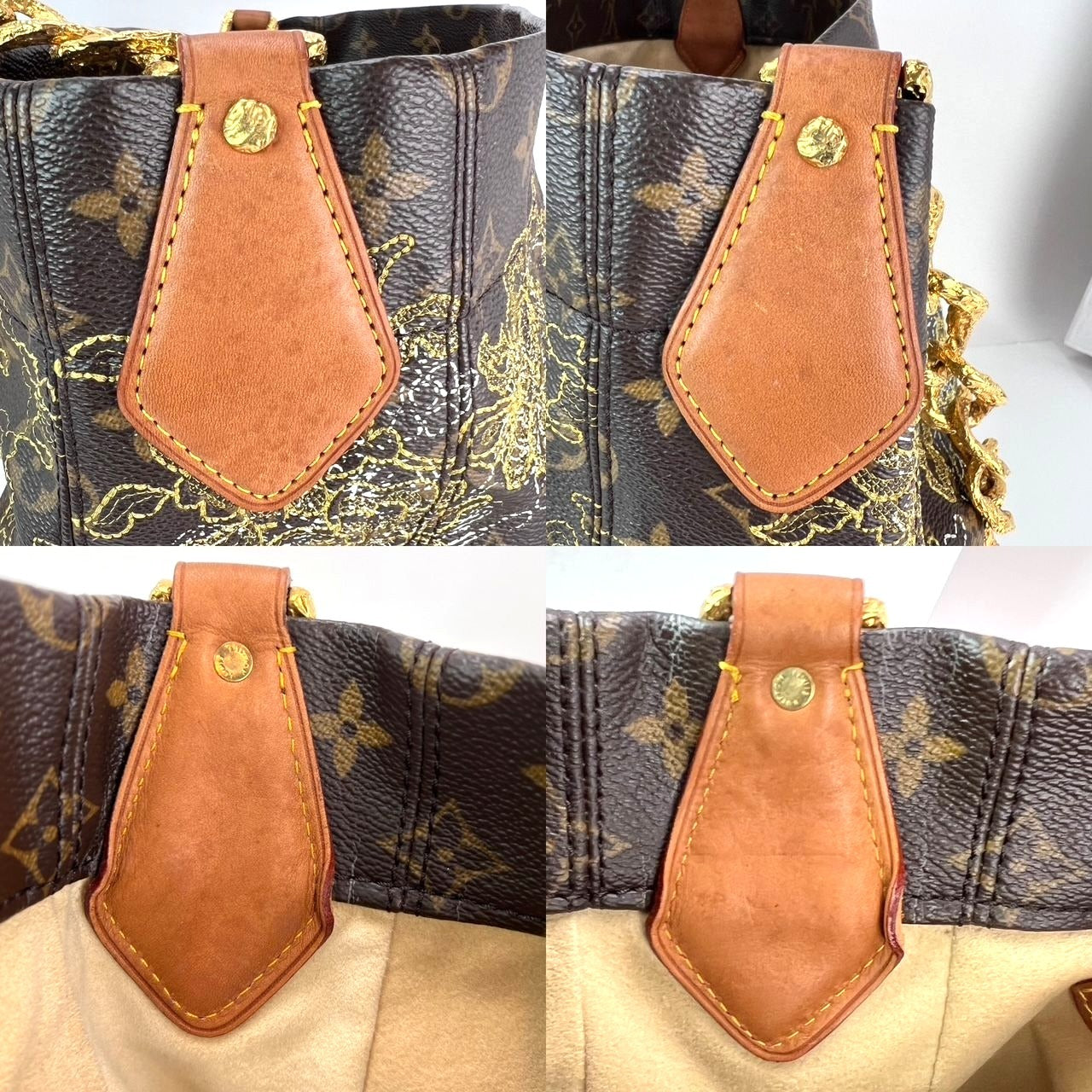 Túi tote Louis Vuitton Dentelle Fersen Gold Monogram Phiên bản giới hạn