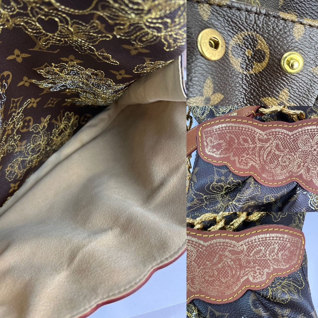 Túi tote Louis Vuitton Dentelle Fersen Gold Monogram Phiên bản giới hạn