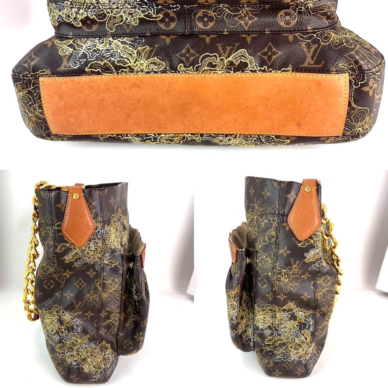 Túi tote Louis Vuitton Dentelle Fersen Gold Monogram Phiên bản giới hạn