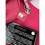 Túi Chanel Paris-Cuba Medium Caviar Calfskin Thread Around Pink Flap Bag with Top Quai xách