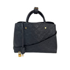 Túi xách da Louis Vuitton Montaigne GM Black Empriente