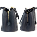 Túi xách da Louis Vuitton Montaigne GM Black Empriente
