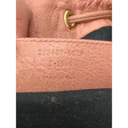 Túi Balenciaga agneau Giant 12 Gold Hardware Mini Pompon Rose Pink Bucket Bag