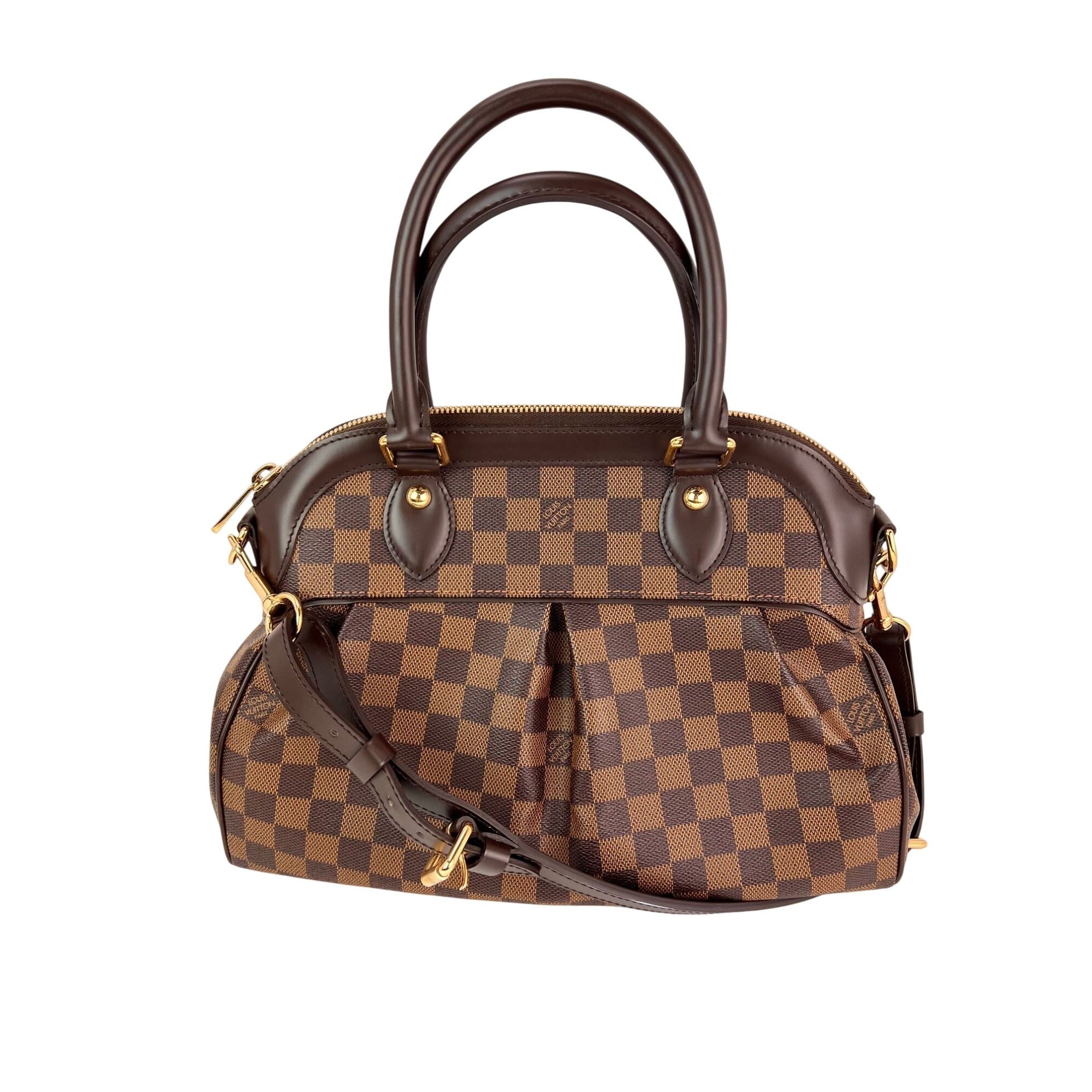 Túi đeo vai Louis Vuitton Trevi PM Damier Ebene Canvas