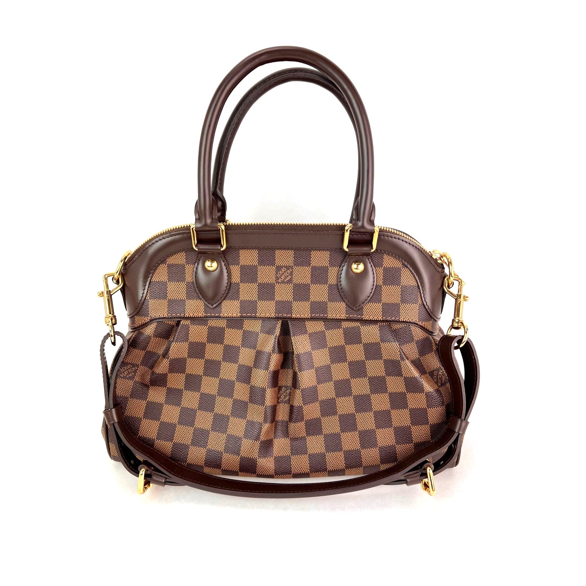 Túi đeo vai Louis Vuitton Trevi PM Damier Ebene Canvas