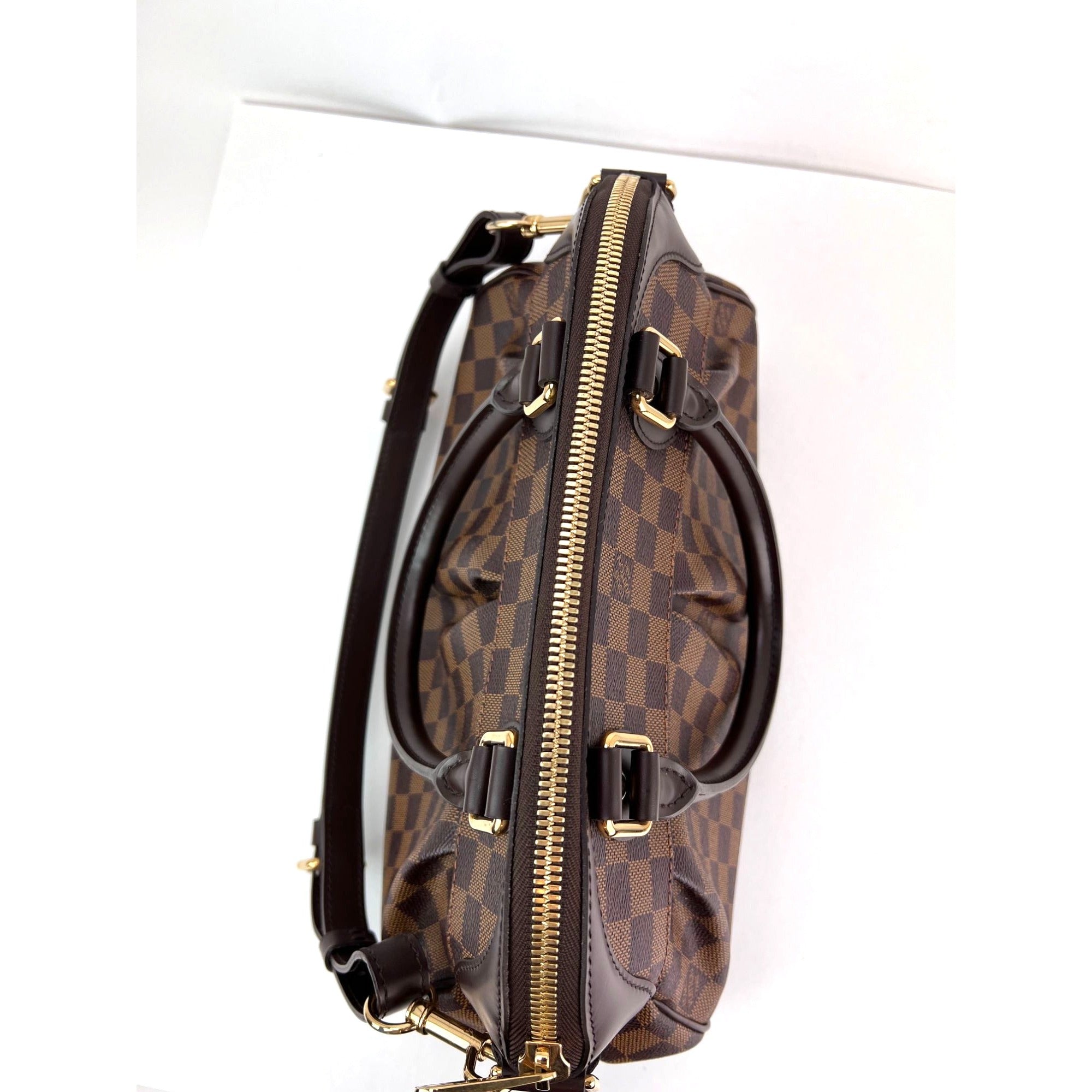 Túi đeo vai Louis Vuitton Trevi PM Damier Ebene Canvas