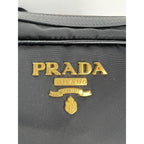 Túi máy ảnh đeo chéo Prada Tessuto Nylon Bandoliera màu đen