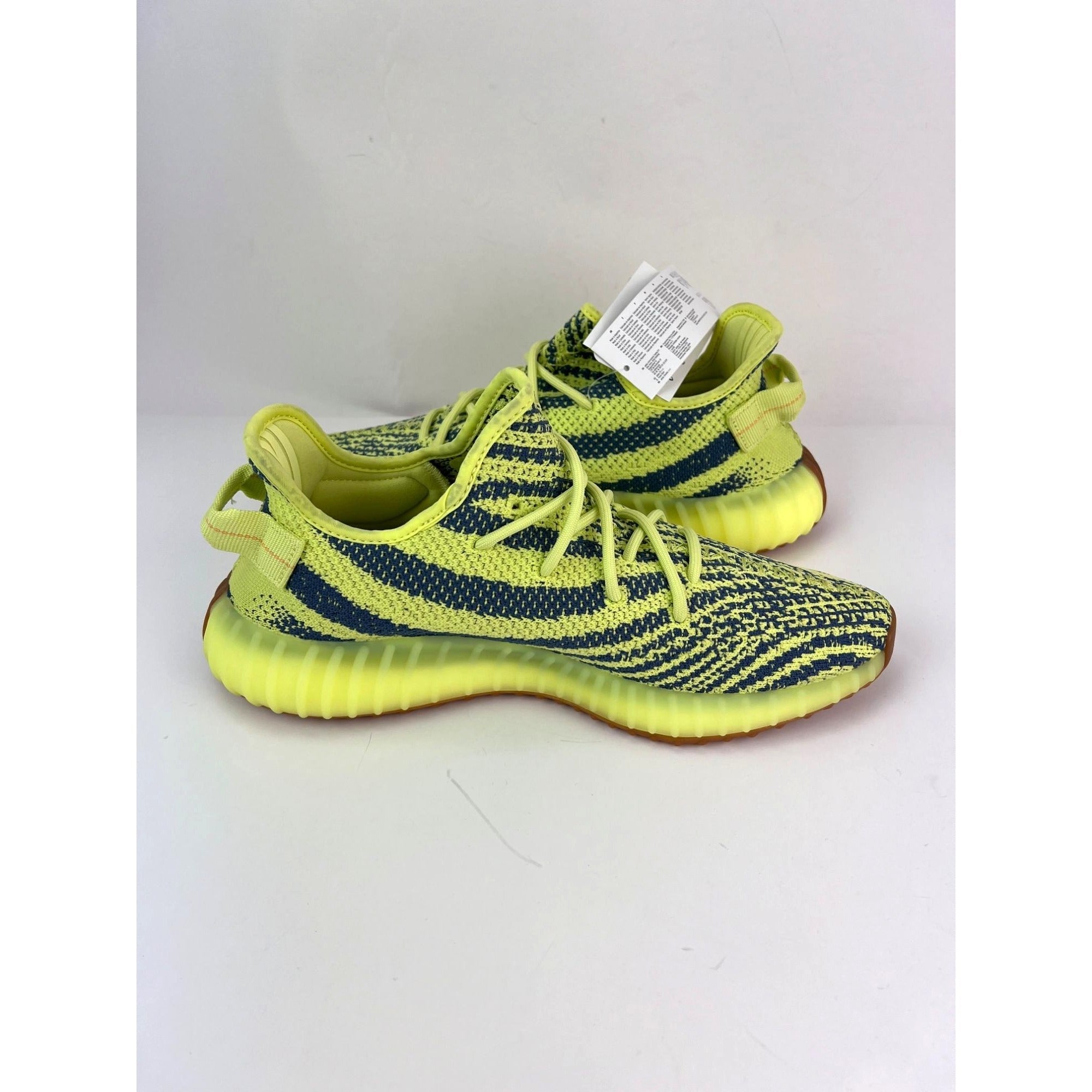 Giày thể thao Yeezy Boost 350 V2 Semi Frozen Yellow của adidas USA dành cho nam 10.5