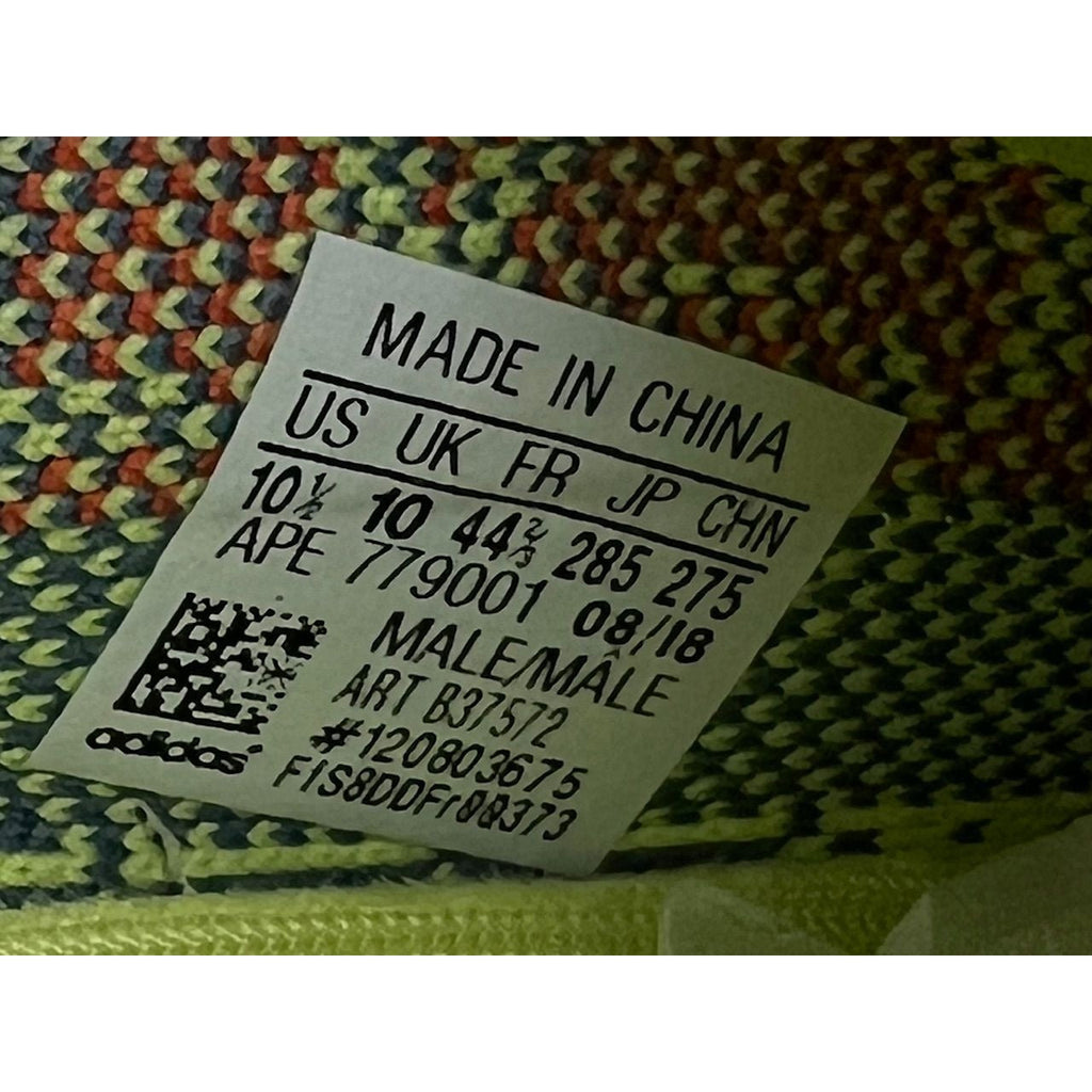 Giày thể thao Yeezy Boost 350 V2 Semi Frozen Yellow của adidas USA dành cho nam 10.5