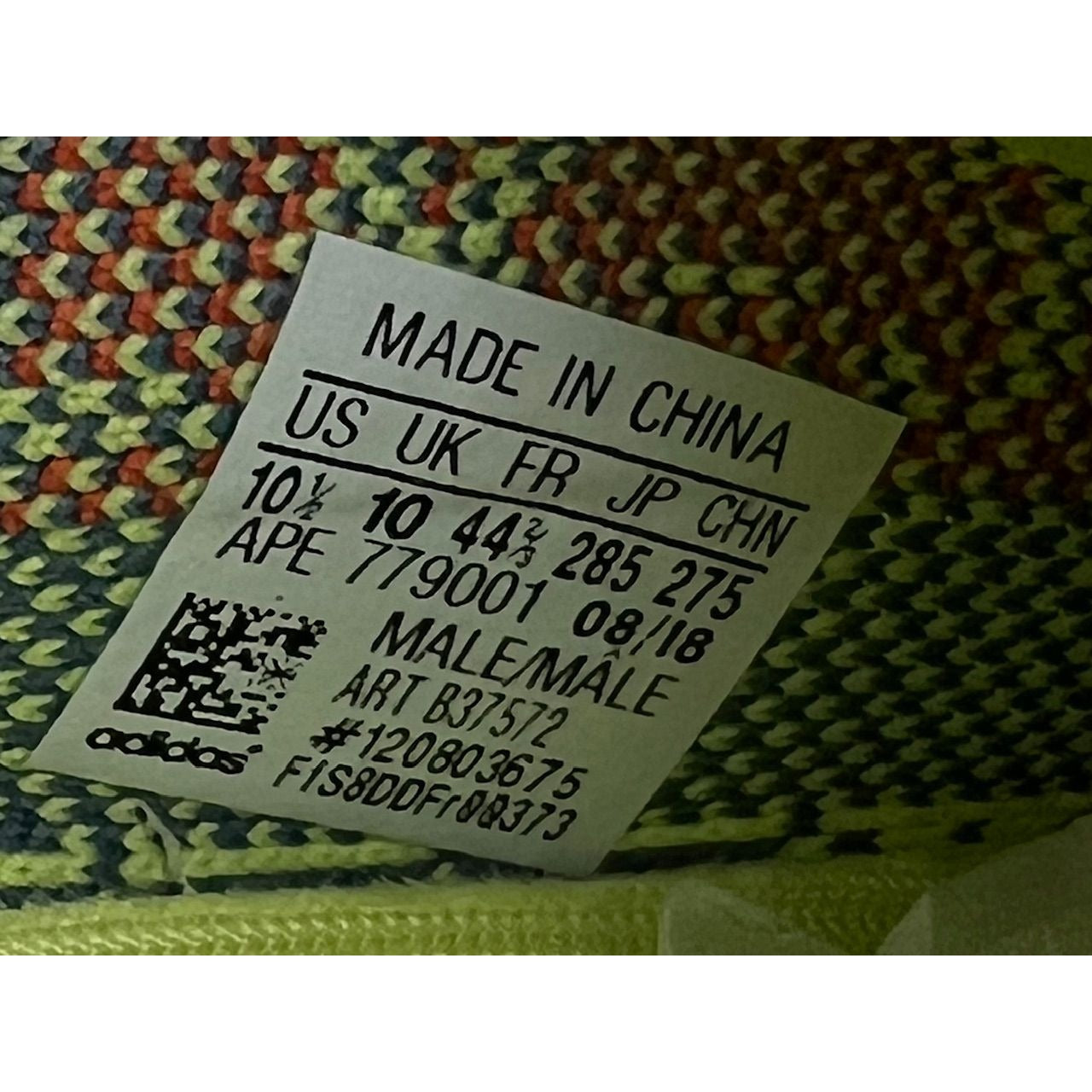 Giày thể thao Yeezy Boost 350 V2 Semi Frozen Yellow của adidas USA dành cho nam 10.5