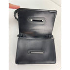 Túi đeo chéo Prada City Calfskin Saffiano Studded Cahier màu đen